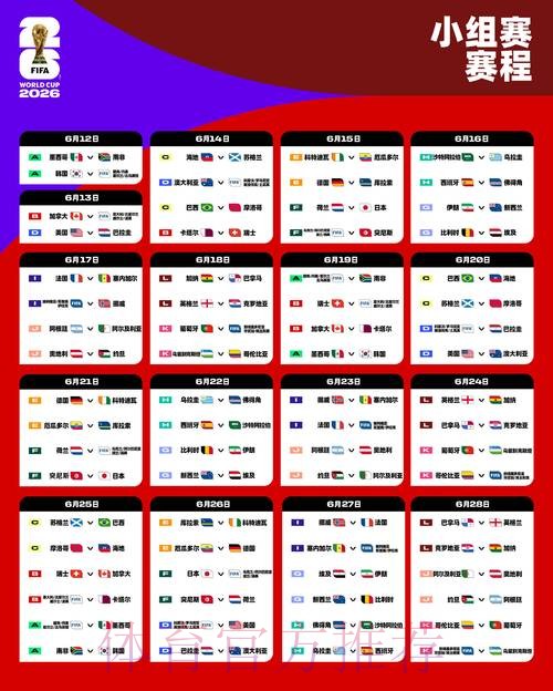 2026世界杯比分实时更新网站